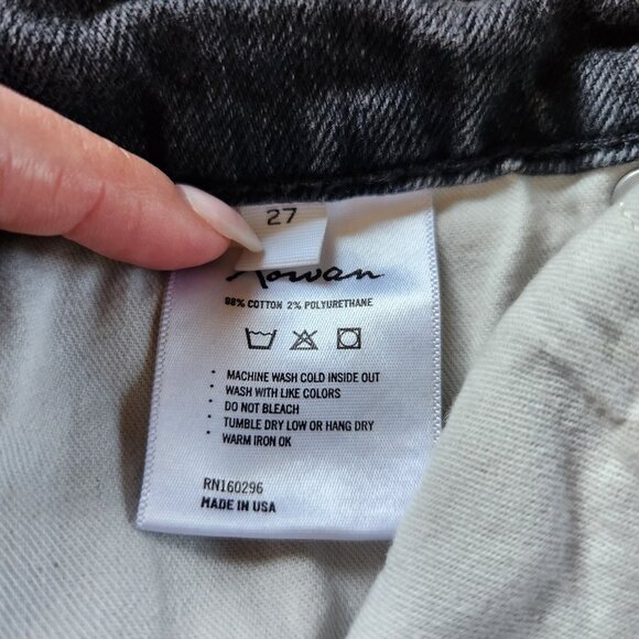 Rowan High Rise Button Fly Jeans - Picture 4 of 5